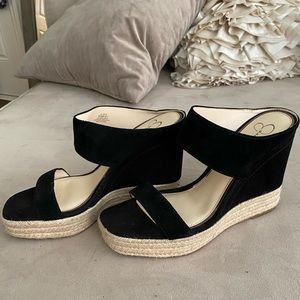 Jessica Simpson wedge sandal NEW 9 1/2